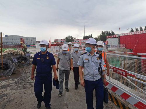 大兴区消防救援支队深入施工现场，精准开展消防安全管理技术服务指导